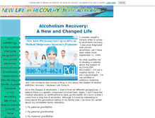 Tablet Screenshot of new-life-in-recovery.com